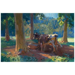Onder de bomen